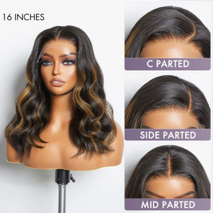 Limited Design | Blonde Piece Highlights Loose Wave Glueless 5×5 Closure HD Lace Wig